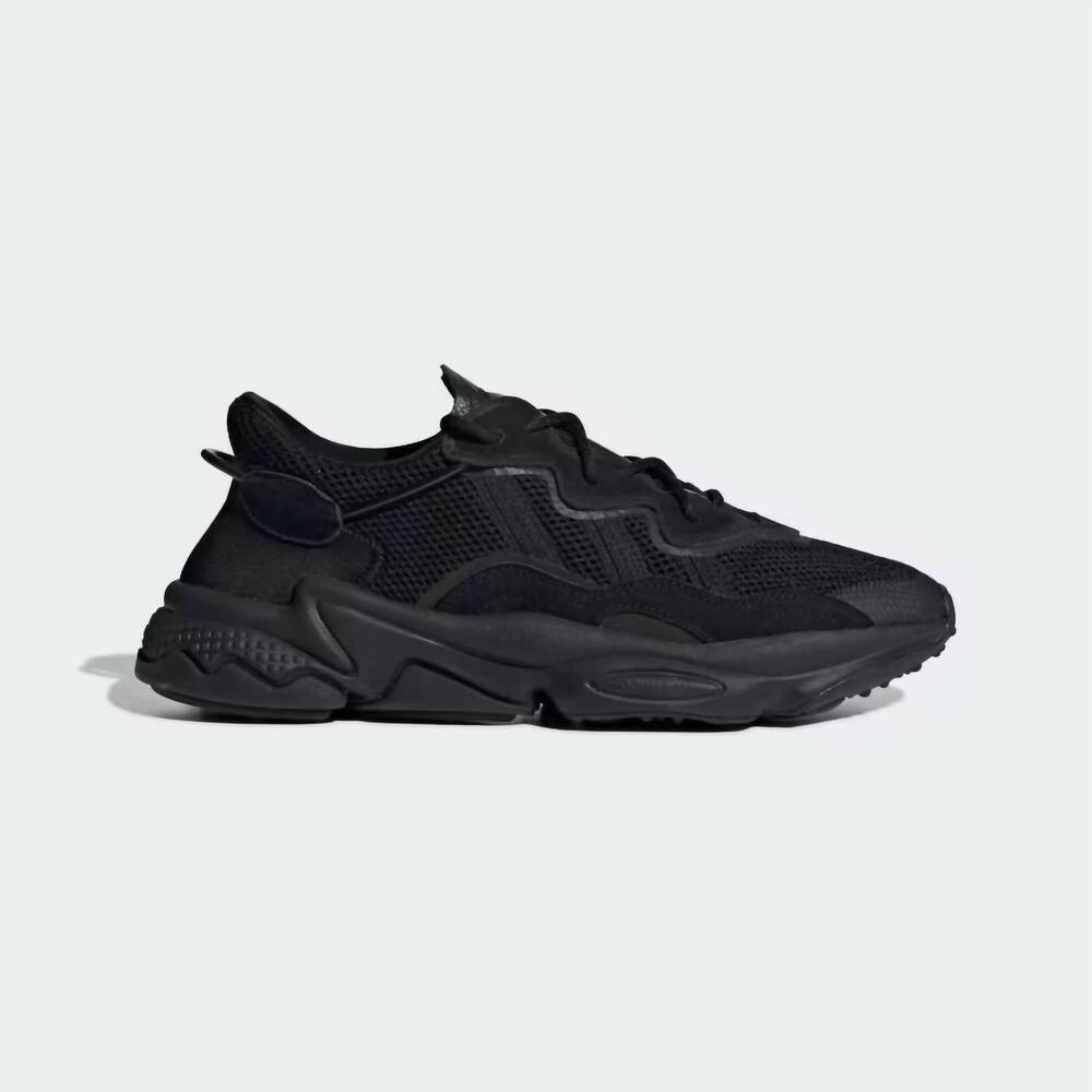 NEW ADIDAS men's ozweego sneaker in black carbon